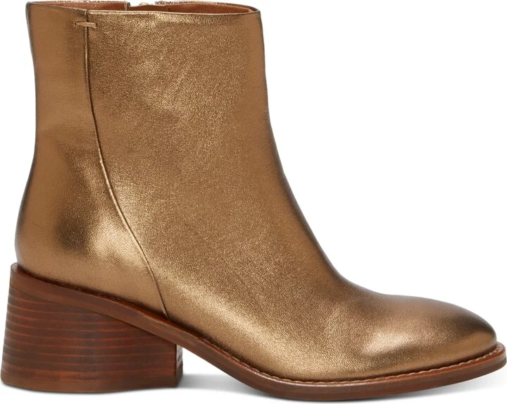 Lucky Brand Women's Caddier Block-Heel Dress Booties - Image 6