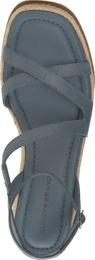 Lucky Brand Women's Carolie Strappy Espadrille Wedge Sandals - Image 4