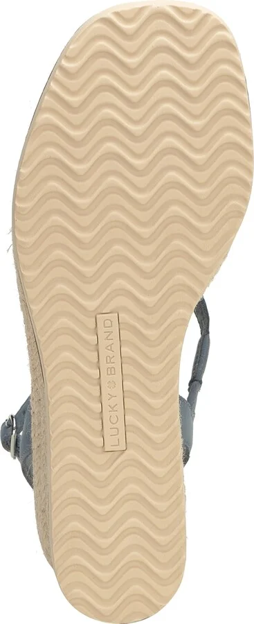 Lucky Brand Women's Carolie Strappy Espadrille Wedge Sandals - Image 5