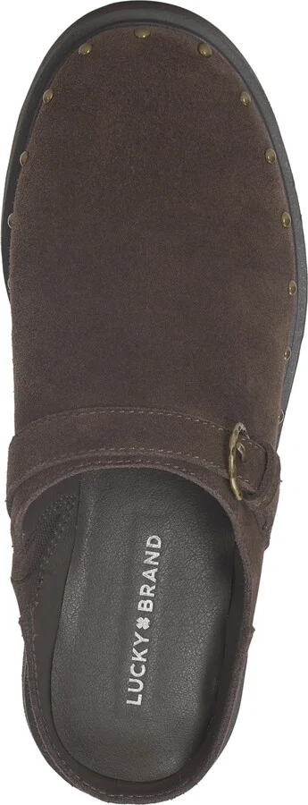 Lucky Brand Women's Caytina Studded Buckle Strap Clogs - Image 8