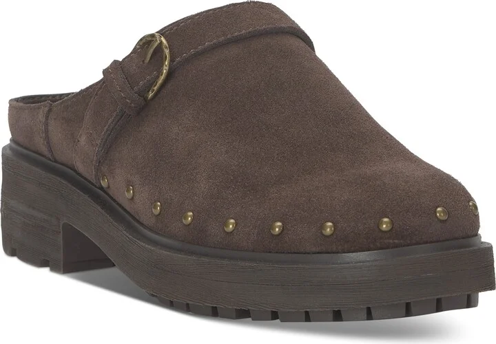 Chocolate Brown Oiled Suede