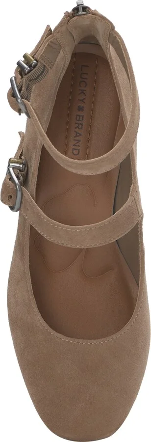 Lucky Brand Women's Cemli Double-Strap Mary Jane Block-Heel Pumps - Image 8