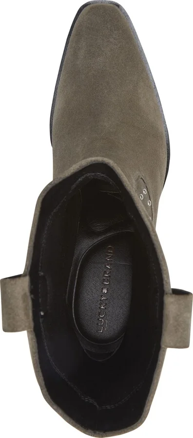 Lucky Brand Women's Cesiet Studded Cowboy Boots - Image 8