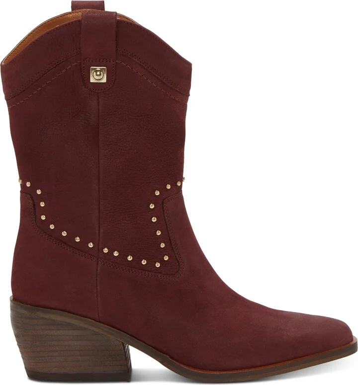 Lucky Brand Women's Cesiet Studded Cowboy Boots - Image 10