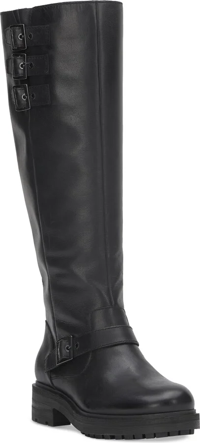 Lucky Brand Women's Citere Buckle Tall Riding Boots