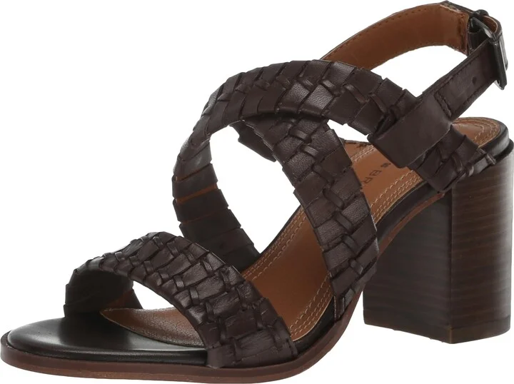 Lucky Brand Women's Dabene Stacked Heel Sandal Heeled