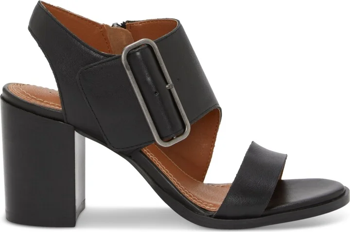Lucky Brand Women's Darnah Cutout Block-Heel City Sandals - Image 2