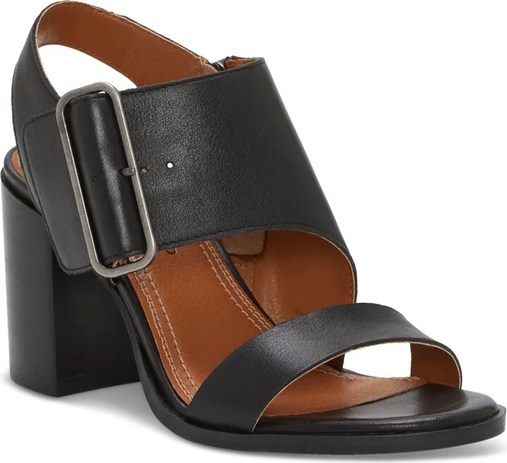 Lucky Brand Women's Darnah Cutout Block-Heel City Sandals