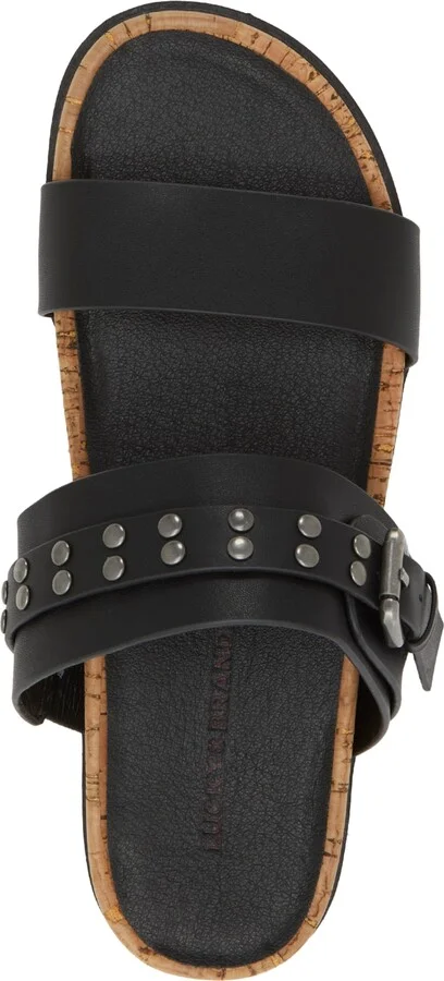 Lucky Brand Women's Dineesa Double Band Slip-On Footbed Sandals - Image 4