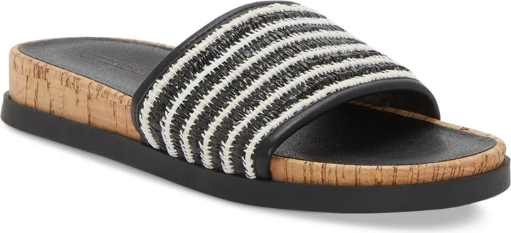 Black Multi Raffia