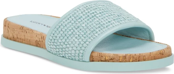 Santorini Blue Raffia