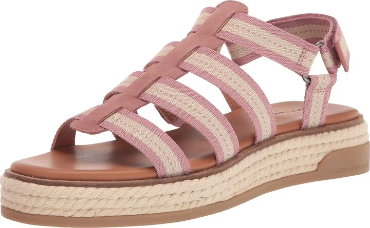Lucky Brand Women's Emliey Gladiator Sandal Platform