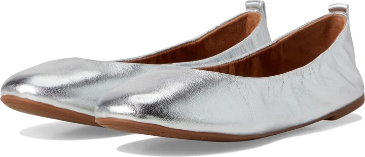 Lucky Brand Women's Emmielou Leather Ballet Flat
