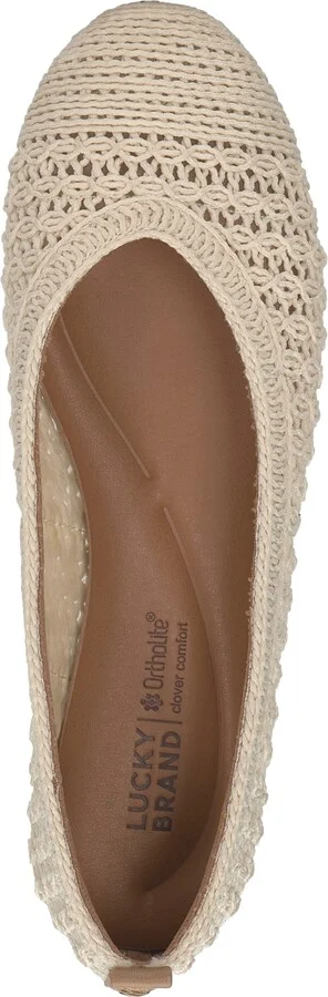 Lucky Brand Women's Emmielu Woven Ballet Flats - Image 4