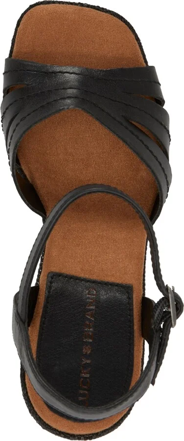Lucky Brand Women's Fanesa Strappy Block-Heel Dress Sandals - Image 4