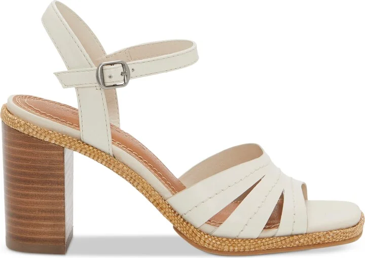 Lucky Brand Women's Fanesa Strappy Block-Heel Dress Sandals - Image 6