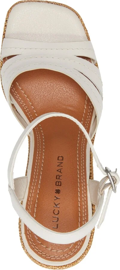Lucky Brand Women's Fanesa Strappy Block-Heel Dress Sandals - Image 8