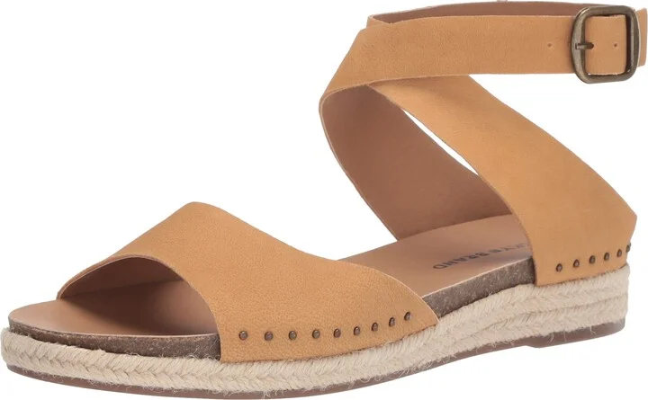 Lucky Brand Women's GLADAS Espadrille Wedge Sandal
