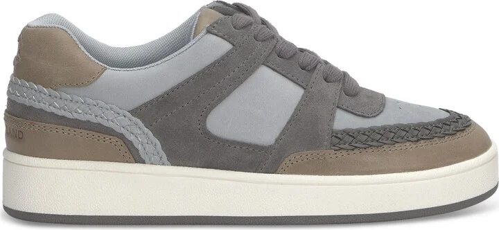 Lucky Brand Women's Halinna Court Lace-Up Sneakers - Bone Dessert/Brown Multi - Image 6