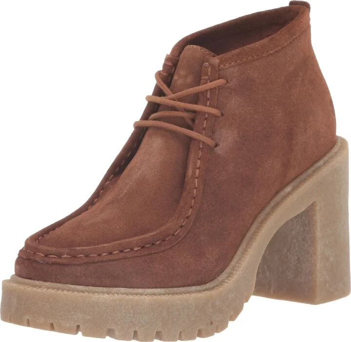 Lucky Brand Women's Hollia Lace-Up Bootie Ankle Boot