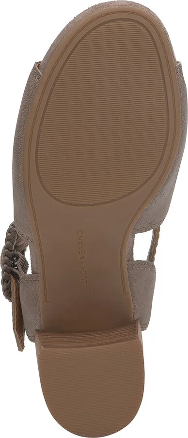 Lucky Brand Women's Juliane Cutout Slingback Block Heel Sandals - Image 5