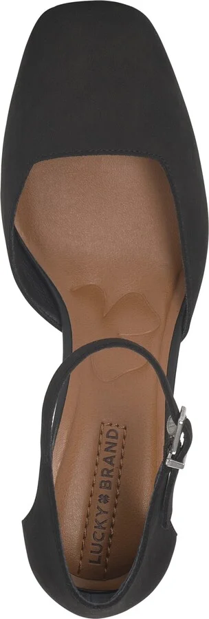 Lucky Brand Women's Kanira Square-Toe Stacked Heel Pumps - Image 4