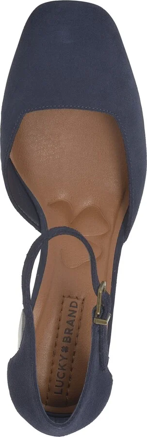 Lucky Brand Women's Kanira Square-Toe Stacked Heel Pumps - Image 8