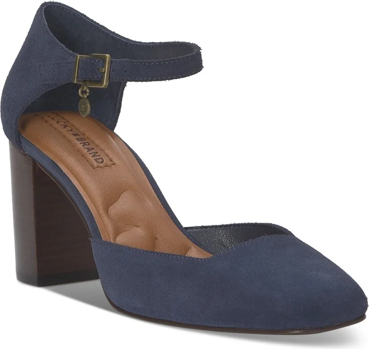 Navy Blazer Oiled Suede