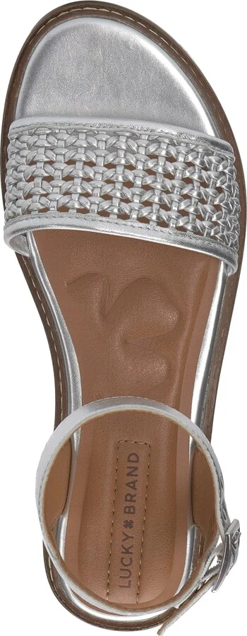 Lucky Brand Women's Kimaya Ankle-Strap Flat Sandals - Image 8