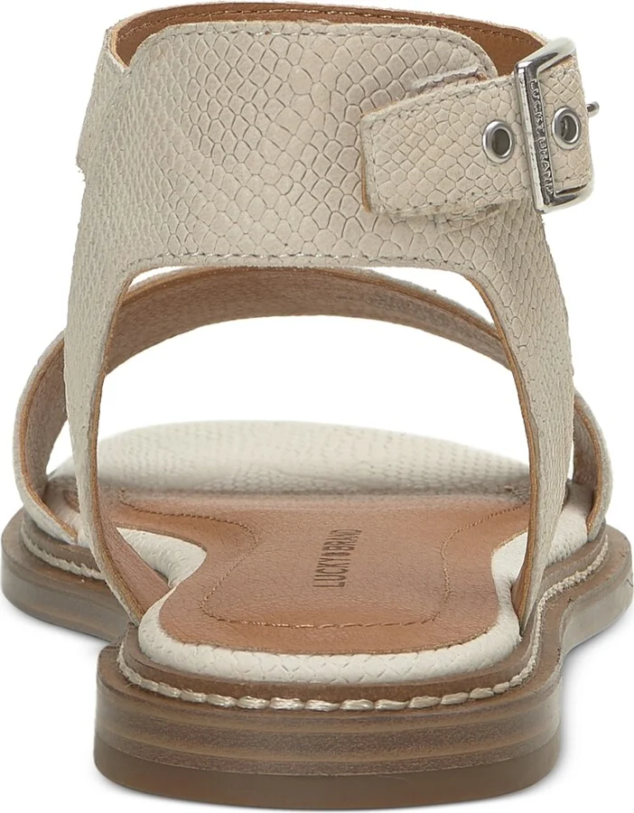 Lucky Brand Women's Kimaya Ankle-Strap Flat Sandals - Image 11