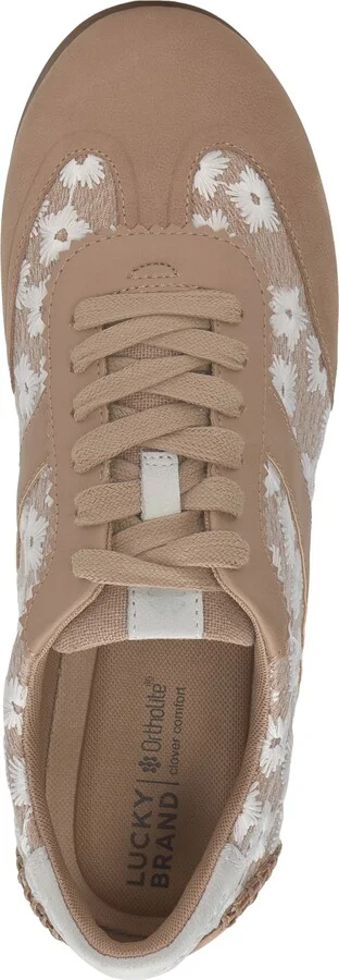 Lucky Brand Women's Kofila Lace-Up Low Top Sneakers - Image 8