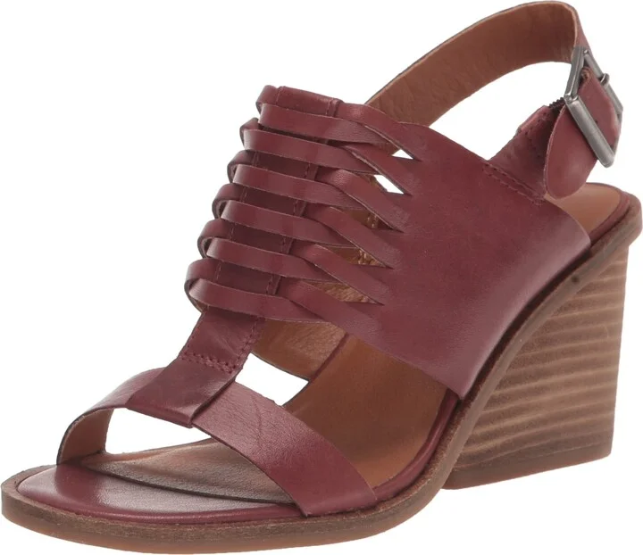 Lucky Brand Women's Lemia Cut Out Sandal Heeled