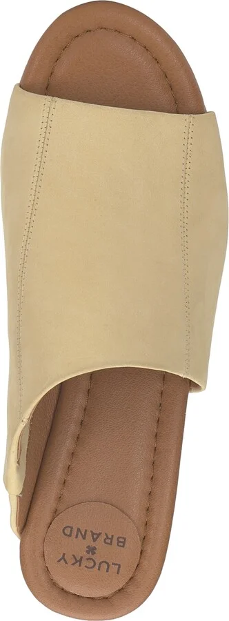 Lucky Brand Women's Malenka Slip-On Wedge Sandals - Image 4
