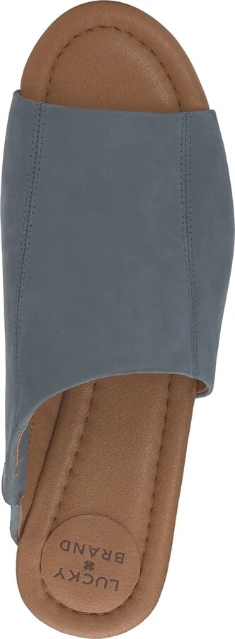 Lucky Brand Women's Malenka Slip-On Wedge Sandals - Image 8