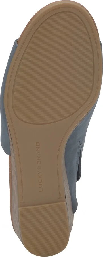 Lucky Brand Women's Malenka Slip-On Wedge Sandals - Image 9
