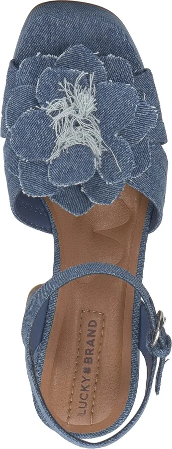 Lucky Brand Women's Marrika Block-Heel Platform Dress Sandals - Image 4