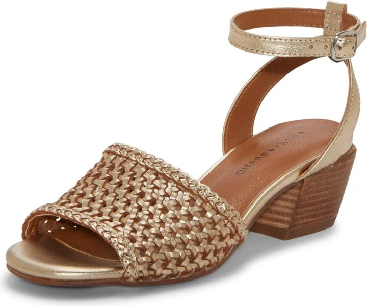 Lucky Brand Women's Modessa Ankle Strap Heeled Sandal