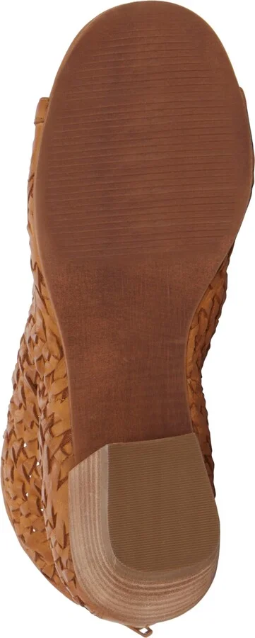 Lucky Brand Women's Mofira Woven Peep Toe Heeled Sandals - Image 5
