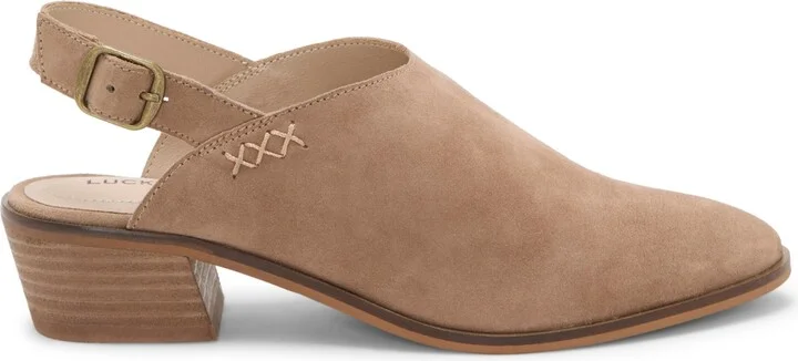 Lucky Brand Women's Mylody Slingback Low Heeled Mules - Image 2