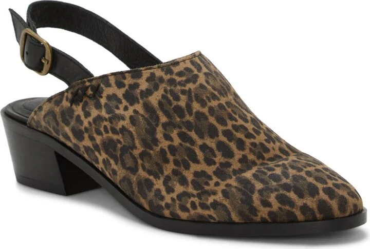 Natural Unblurred Leopard Suede
