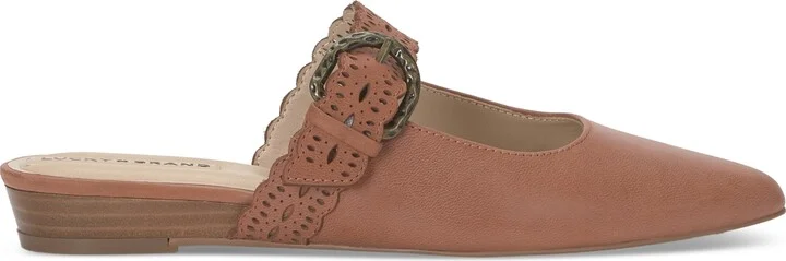 Lucky Brand Women's Nicona Eyelet Buckle Mule Flats - Image 2