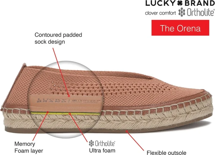 Lucky Brand Women's Orena Knit Espadrille Flats - Image 6