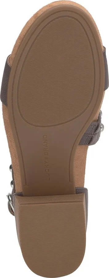 Lucky Brand Women's Piah Studded Block-Heel City Sandals - Image 5