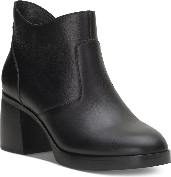 Lucky Brand Women's Quinlee Block-Heel Ankle Booties