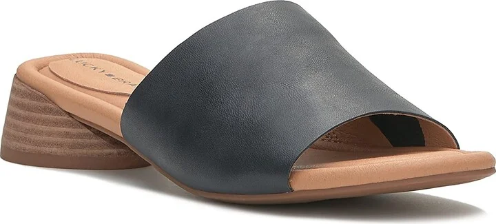 Lucky Brand Women's Raffy Heeled Slide Sandal