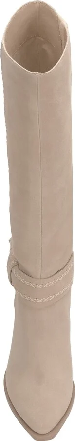 Lucky Brand Women's Risvin Bow Whipstich Tall Knee High Heel Boots - Image 4