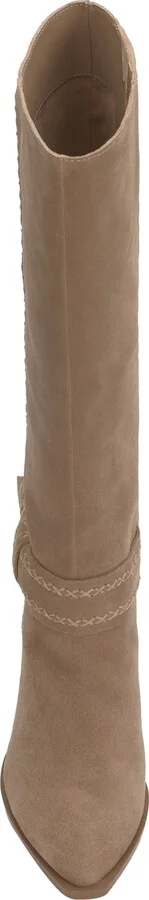 Lucky Brand Women's Risvin Bow Whipstich Tall Knee High Heel Boots - Image 8