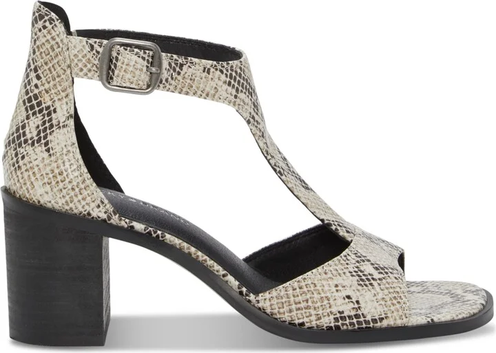 Lucky Brand Women's Sabeni T-Strap Block-Heel City Sandals - Image 2