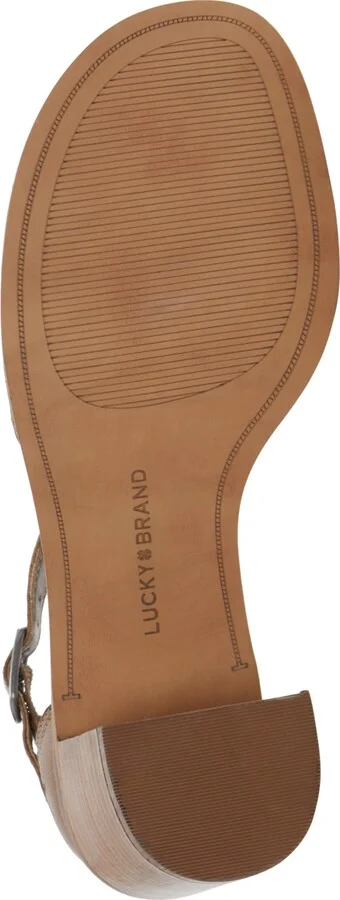 Lucky Brand Women's Sabeni T-Strap Block-Heel City Sandals - Image 9