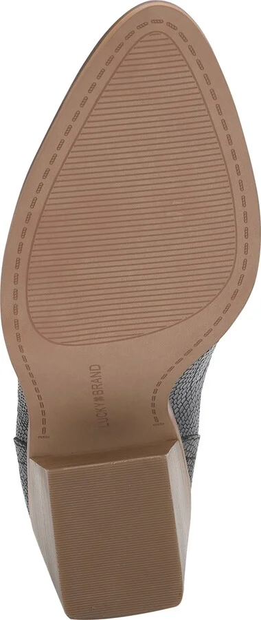 Lucky Brand Women's Sonah Block-Heel Westerm Booties - Image 9